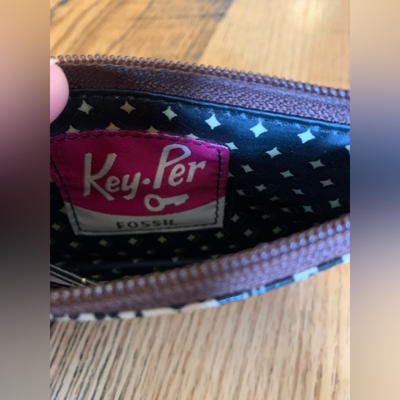 Fossil keychain mini coin wallet - Picture 5 of 7